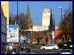 Churches and Parkinson Bldg, University are